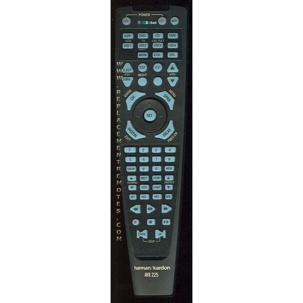 Harman-Kardon AVR275 Receiver Remote Control