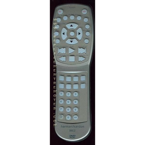 Harman-Kardon DVD22 DVD Remote Control