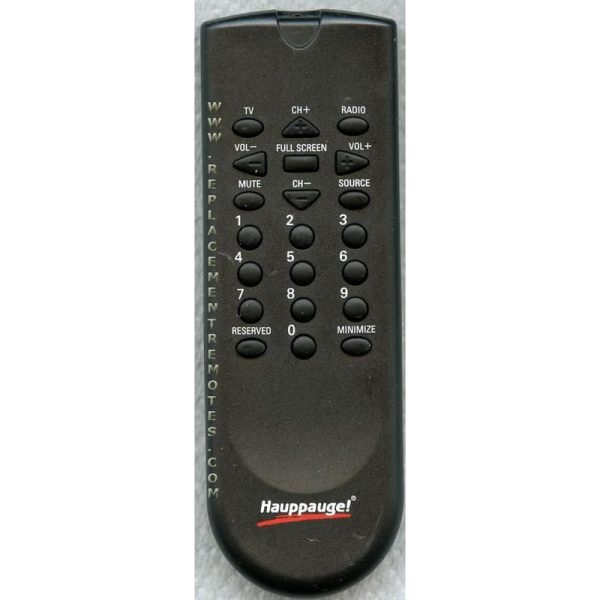 Hauppauge! 2508195 TV Remote Control
