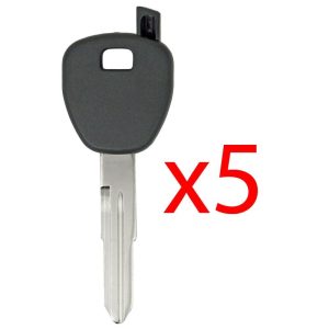 HD106 Transponder Key Shell for Honda – 5 PACK Aftermarket