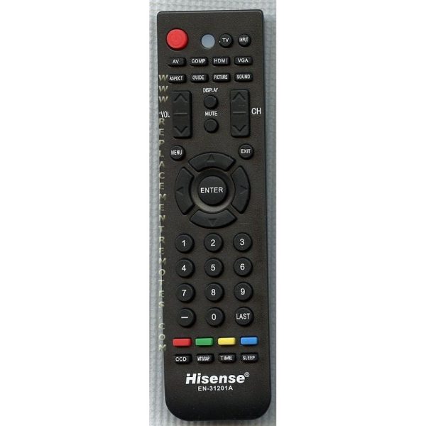 Hisense EN31201A TV Remote Control