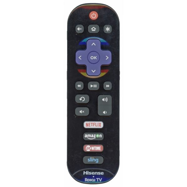 Hisense EN3B32HS Roku TV Remote Control | IR | Netflix | Amazon | Showtime | Sling – 194606