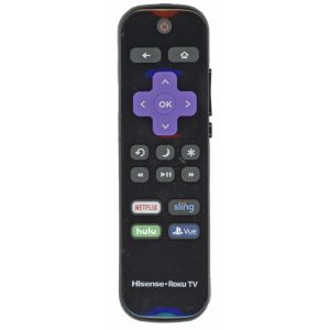 Hisense HU-RCRUS-18 Roku TV Remote Control | IR | Netflix | Sling | Hulu | Playstation Vue – HURCRUS18