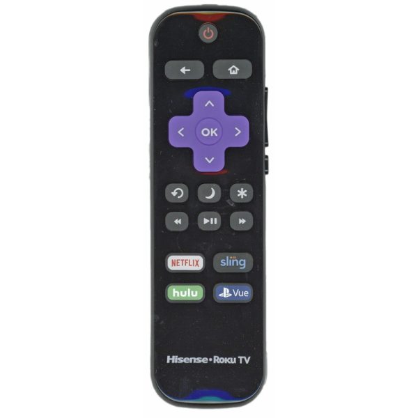 Hisense HU-RCRUS-18 Roku TV Remote Control | IR | Netflix | Sling | Hulu | Playstation Vue – HURCRUS18