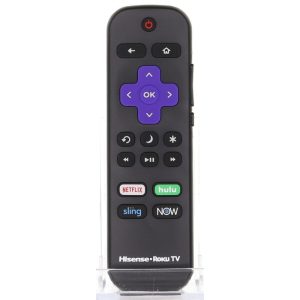 Hisense HU-RCRUS-20 2019 Roku TV Remote Control | IR | Netflix | Hulu | Sling | AT&T NOW – HURCRUS20