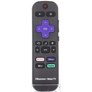 Hisense RC-AFIR / HU-RCRUS-23 2022 ROKU TV Remote Control | IR | Netflix | Disney + | Apple TV + | Hulu – HURCRUS23v2