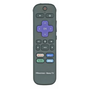 Hisense RC-AL5 / HU-RCRUS-22W 2021 ROKU TV Remote Control | Voice | RF | Netflix | Disney + | Hulu | Sling – HURCRUS22W