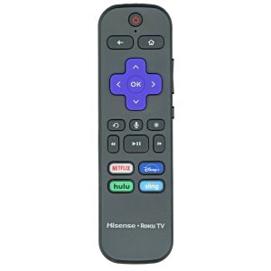 Hisense RC-AL5 Roku TV Remote Control | Voice | RF | Netflix | ESPN | Hulu | Roku Channel – 251230