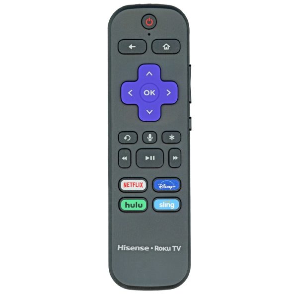 Hisense RC-AL5 Roku TV Remote Control | Voice | RF | Netflix | ESPN | Hulu | Roku Channel – 251230
