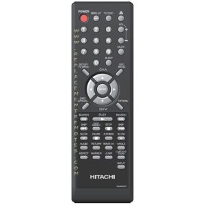 Hitachi 076R0QQ011 TV/DVD Remote Control