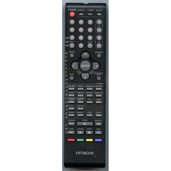 Hitachi 076R0RZ021 TV/DVD Remote Control