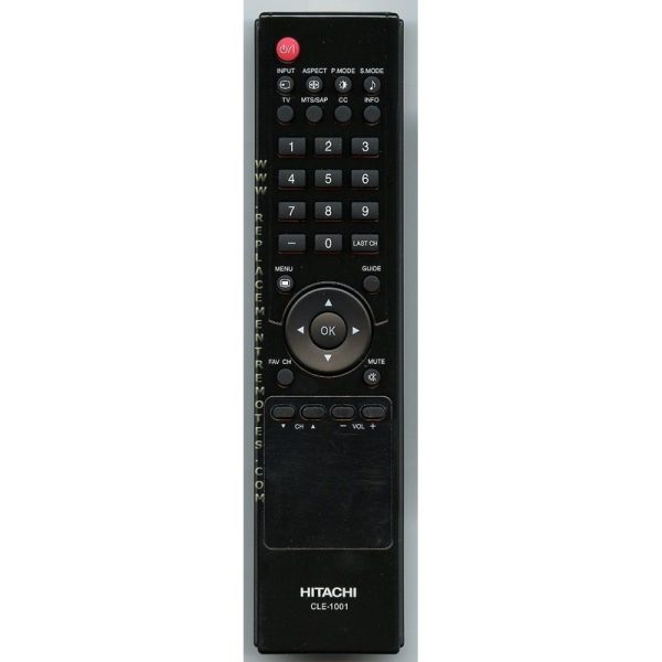 Hitachi CLE1001 TV Remote Control