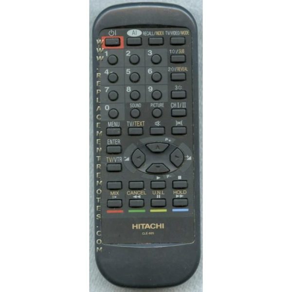 Hitachi CLE925 TV Remote Control