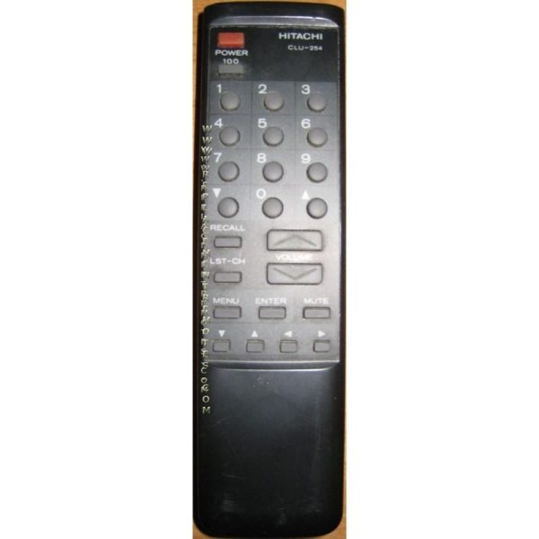 Hitachi CLU254 TV Remote Control