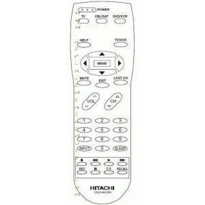 Hitachi CLU381UG TV Remote Control