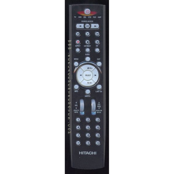 Hitachi CLU3861WL TV Remote Control