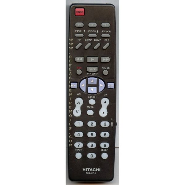 Hitachi CLU417U2 TV Remote Control