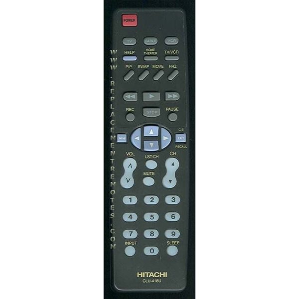 Hitachi CLU418U TV Remote Control