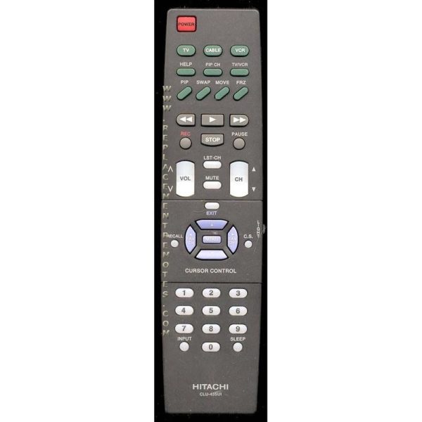 Hitachi CLU435UI TV Remote Control