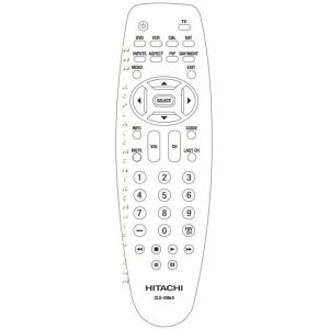 Hitachi CLU436XS TV Remote Control