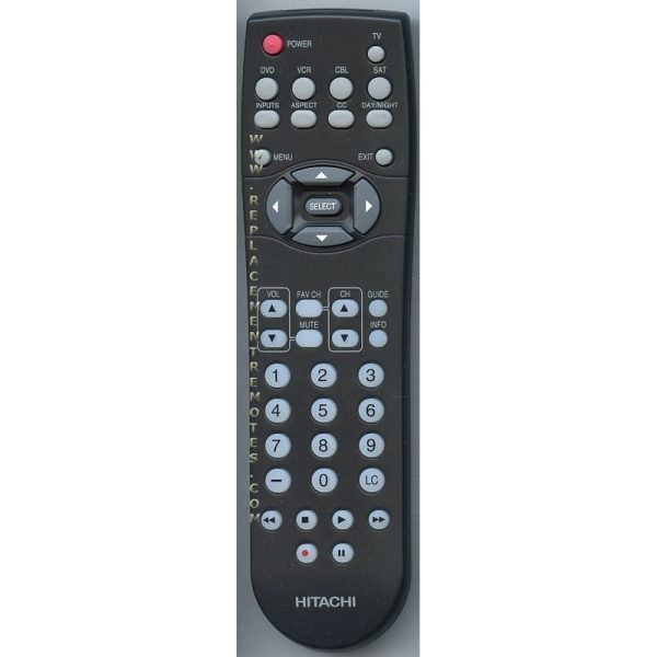 Hitachi CLU4372UG TV Remote Control