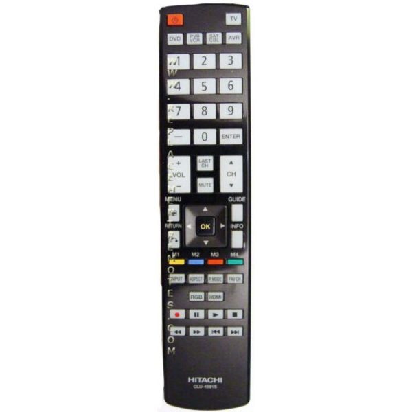 Hitachi CLU4981S TV Remote Control