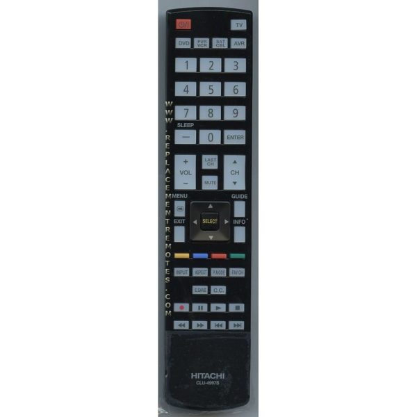 Hitachi CLU4997S TV Remote Control