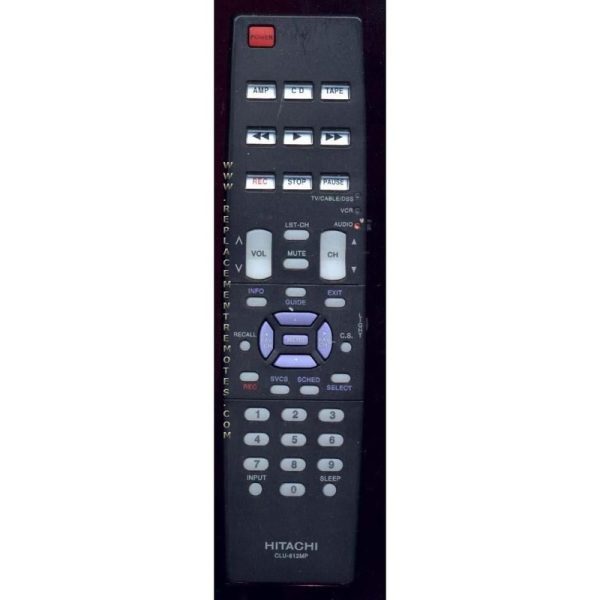 Hitachi CLU612MP TV Remote Control
