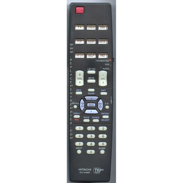 Hitachi CLU613MP TV Remote Control