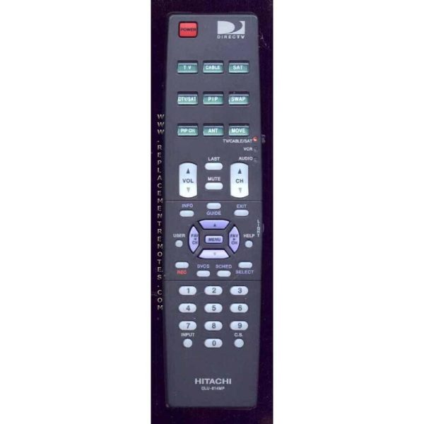 Hitachi CLU614MP TV Remote Control