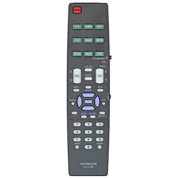 Hitachi CLU615MP TV Remote Control