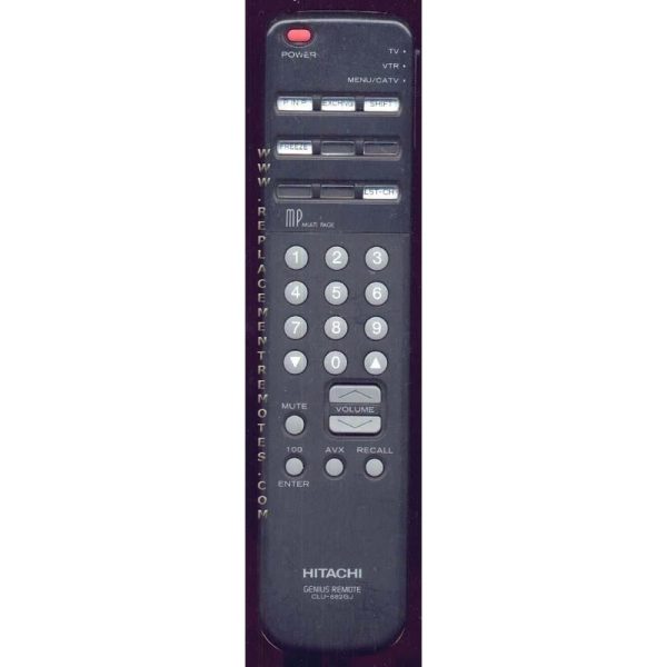Hitachi CLU682GJ TV Remote Control