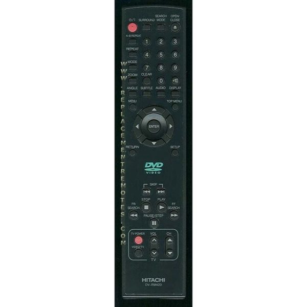 Hitachi DVRM420 DVD Remote Control