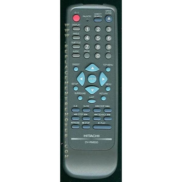 Hitachi DVRM500 DVD Remote Control