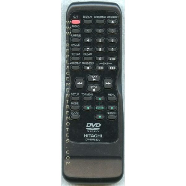 Hitachi DVRM533U DVD Remote Control