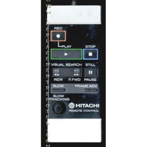 Hitachi HIT002C VCR Remote Control