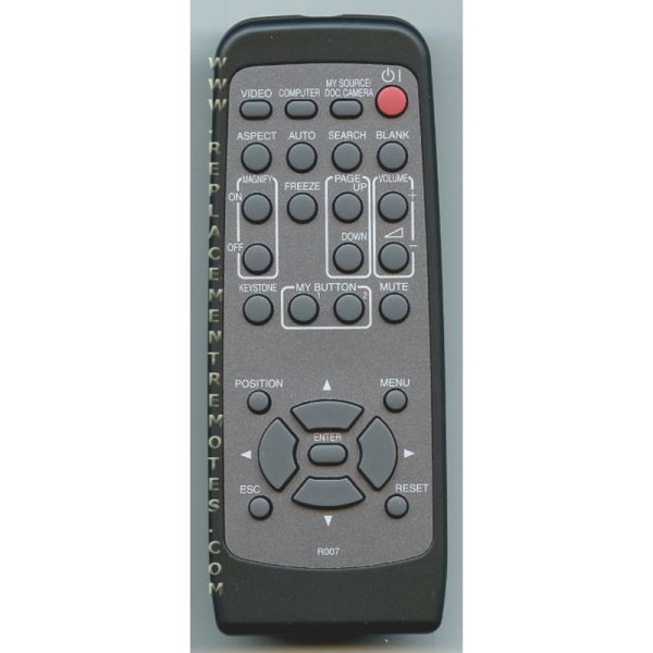Hitachi R007 Projector Remote Control