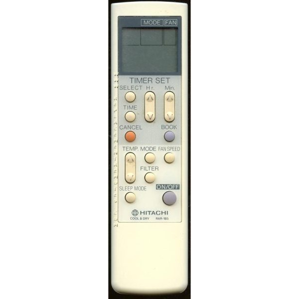 Hitachi RAR1B5 Air Conditioner Remote Control