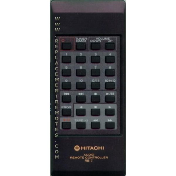 Hitachi RB7 Audio Remote Control