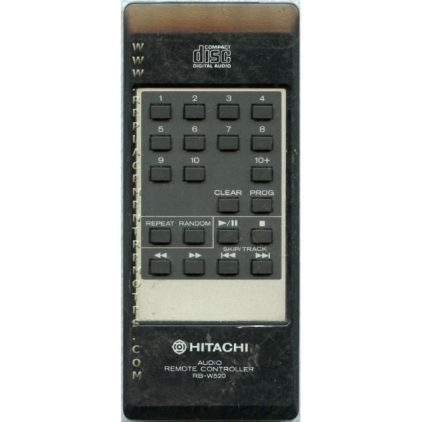Hitachi RBW520 CD Remote Control