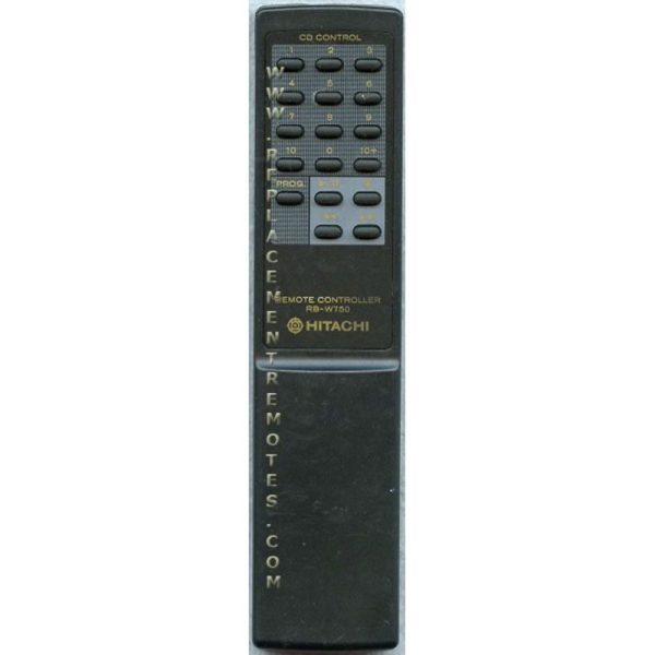 Hitachi RBW750 CD Remote Control