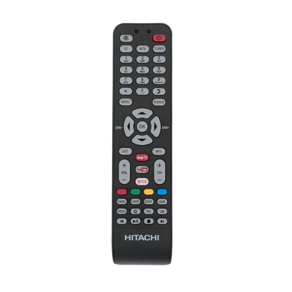 Hitachi Smart TV Original Remote Control 06-IRPT49-BRC199 – LE32M4S9 LE43M4S9 LE48M4S9 Smart LED HDTV  Genuine