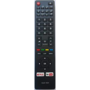 Hitachi Smart TV  Substitute Replacement Remote Control CLE-1031B CLE1031B