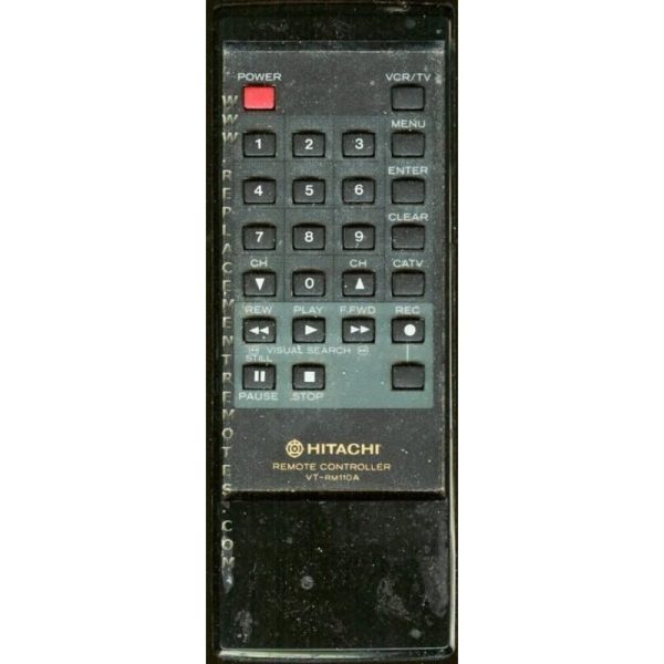 Hitachi VTRM110A VCR Remote Control