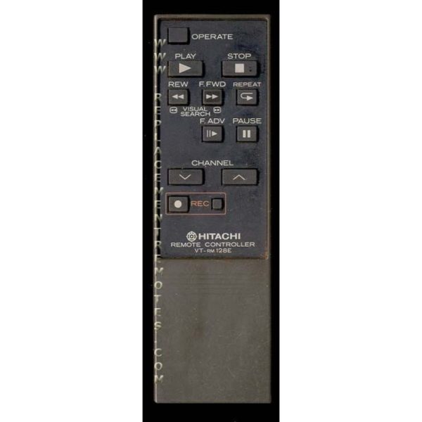 Hitachi VTRM128E VCR Remote Control