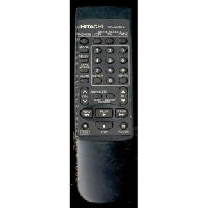 Hitachi VTRM190A VCR Remote Control