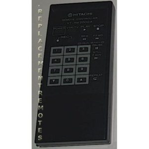 Hitachi VTRM2000A VCR Remote Control