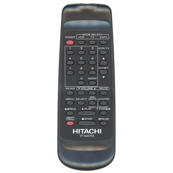 Hitachi VTRM211A VCR Remote Control