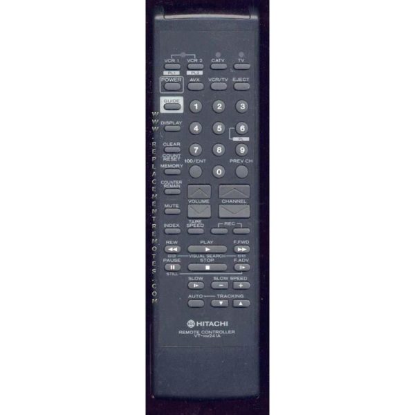 Hitachi VTRM241A VCR Remote Control