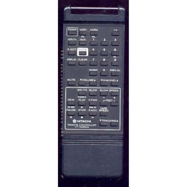 Hitachi VTRM250A VCR Remote Control